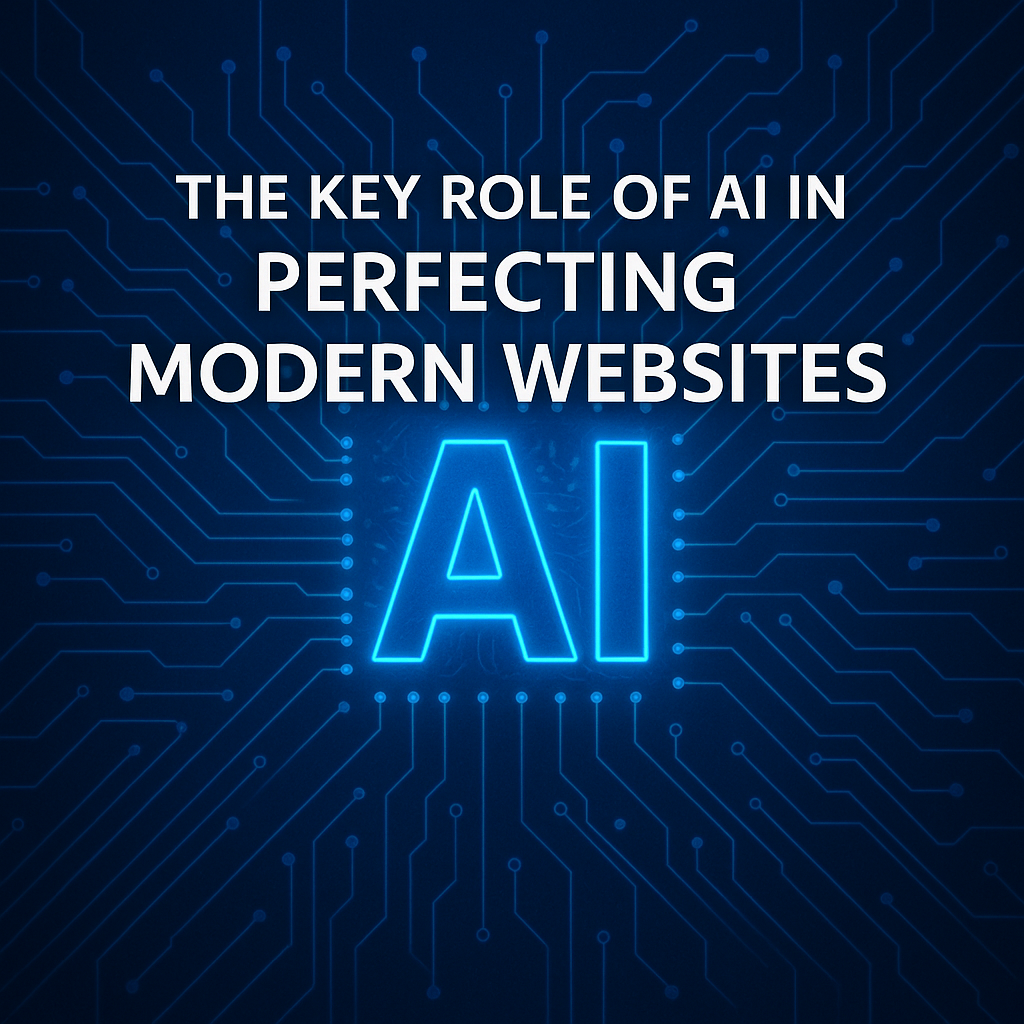 The Key Role of AI in Perfecting Modern Websites The Key Role of AI in Perfecting Modern Websites